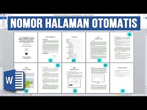 Cara Mudah Membuat Nomor Halaman Otomatis di Microsoft Word