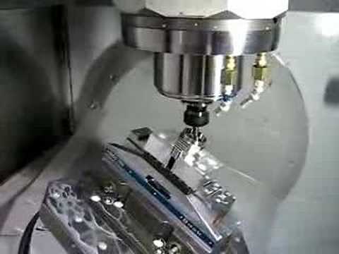L&W 5 axis simultaneous milling Mori Seiki NMV5000 DCG -1