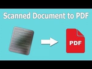 How to Convert Scanned Documents into a PDF File in Nitro Pro