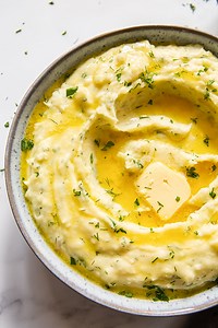 Herb and Garlic Mashed Potatoes