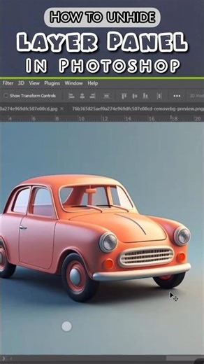 unhide layer panel shortcut #windows #shortcuts #photoshop