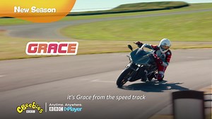 Motorbike rider Grace is back to introduce your little ones to some of the world's most amazing machines! Buckle up and get set for the brand new season of #GracesAmazingMachines now on BBC Player: https://bbcplayer.app.link/QHJ0OkkUZnb #BBCPlayer #CBeebies | BBC Player