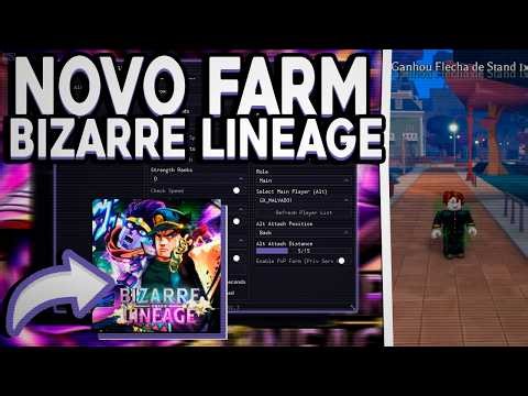 [RELEASE 🧬] Bizarre Lineage SCRIPT - AUTO STAND ARROWS, AUTO FARM, AUTO RAID!! (CELULAR & PC) 2026