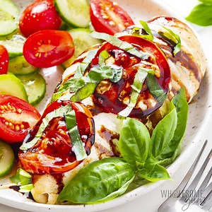 Chicken Caprese (Easy Recipe) - Wholesome Yum