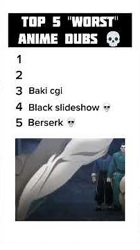 The Top 5 WORST Anime CGI Moments 💀 #Berserk #Anime