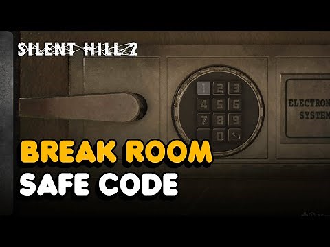 Silent Hill 2 Remake - Break Room Safe Code