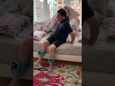 Tibia fracture recovery and healing part 11 - exercises for strengthening legs