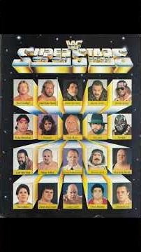 WWF Program 141 1986 #wwe #wrestling #aew #wwf #prowrestling #romanreigns #ytshorts #hulkhogan #nwa