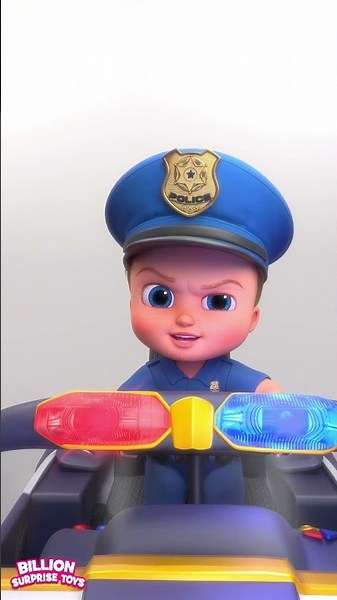 Baby "Zay" saves the pink coin bag! 💰🚓 #BabyZay #CoinBagRescue #KidsPolice #KidsShorts
