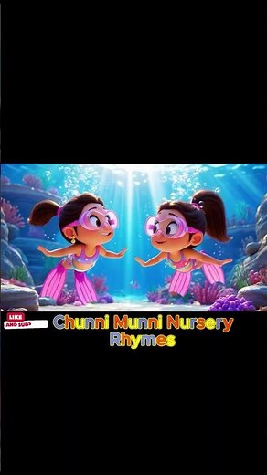Chunni Munni Dolphin Fun 🐬🌊 Ocean Adventure Song for Kids | Viral Nursery Rhyme