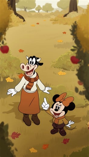 141K views · 8.8K reactions | Sweaters, scarves, and sweet moments. 李 This trio is soaking up every bit of autumn magic! | Minnie Mouse | Facebook