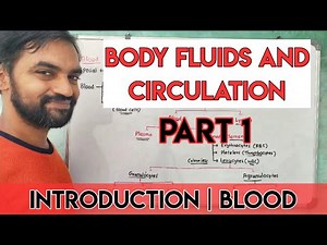 Body fluids and circulation | Part 1 | Introduction | Blood