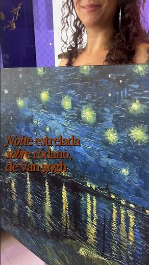 Noite Estrelada Sobre o Ródano (1888) – Vincent van Gogh