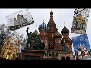 BEAUTIFUL CATHEDRALS & CHURCHES IN MOSCOW RUSSIA || BEST CHURCHES TO VISIT IN MOSCOW RUSSIA