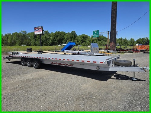 2026 Wolverine Trailers 8.5X35' Aluminum Car Hauler Deck Over Trailer  New | eBay