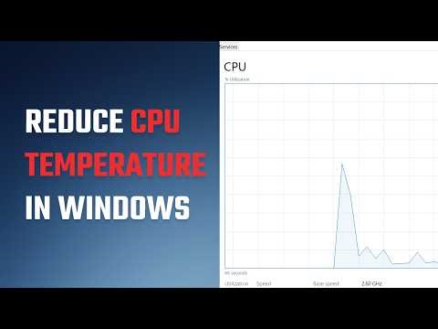 Reduce CPU Temperature in Windows PC/Laptop 2026