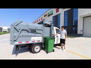 3 Ton Electric Garbage Truck BY-LC3100 | Side Bin Lifter