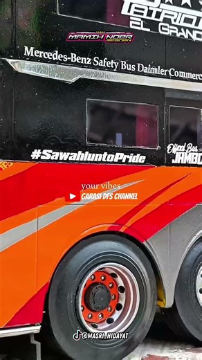 MINIATUR BIS SKALA 1:20 MIYOR DUTA AGAM #garasi_dfs #busmania #miniaturbus #telolet #basuri #bis