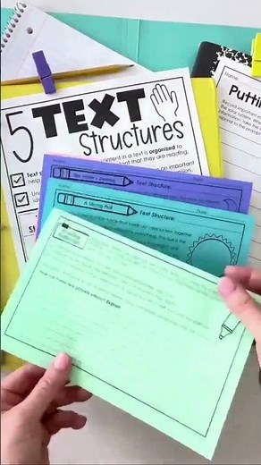 Teaching Text Structure in Upper Elementary Teacher Tip
