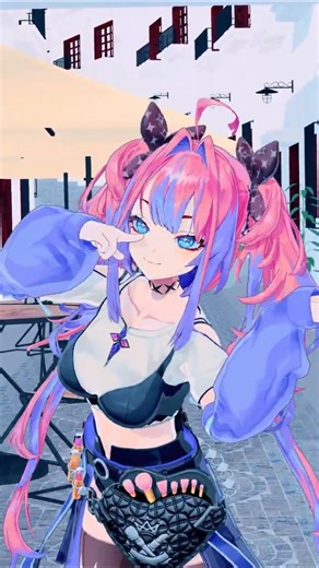 【#hololive mmd】jellyous(젤리어스) / ILLIT (아일릿)【獅白ぼたん Shishiro Botan】#mmdホロライブ #ホロライブmmd