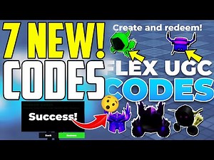 All Working FREE FLEX UGC Codes 2026 😍 | Roblox FLEX UGC Codes | ✅ FREE ITEMS (JUST RELEASED!)