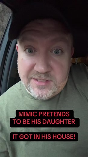 #TikTokCreatorSearchInsightsIncentive #mimic #scary #paranormal #ghost A man inside his own home hears what sounds like his little daughter calling out, “Daddy,” but something about it feels wrong. This chilling clip is a perfect example of why mimics are considered one of the most terrifying paranormal phenomena—entities that copy the voices of loved ones to lure, deceive, and instill fear. These encounters are often reported in isolated homes and rural areas, and many believe mimics are not gh