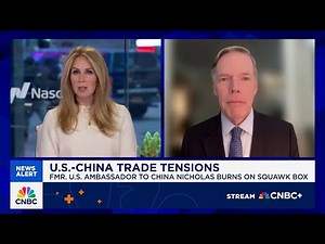 Nicholas Burns on U.S.-China trade tensions: Neither economy can sustain a trade war like this