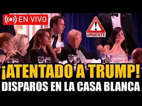 🚨¡URGENTE! ATENTADO DE TRUMP EN VIVO ¡DISPAROS EN LA CASA BLANCA! ¿ATAQUE DE IRÁN?