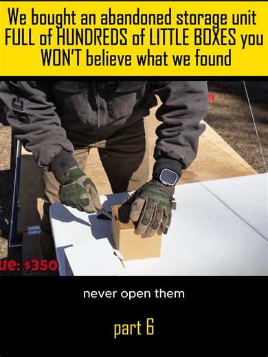 We bought an abandoned storage unit FULL of HUNDREDS of LITTLE BOXES you WON’T believe what we found