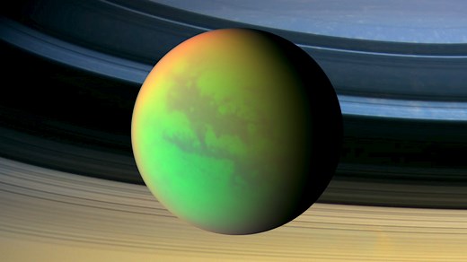 NASA Scientific Visualization Studio | Cassini's Infrared Saturn
