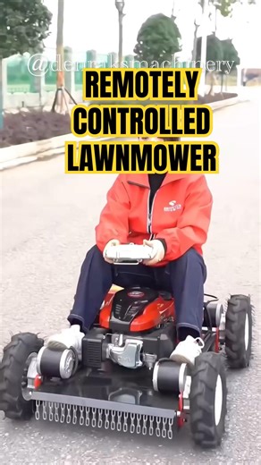 MINI remote control lawnmower #powertiller #lawnmower