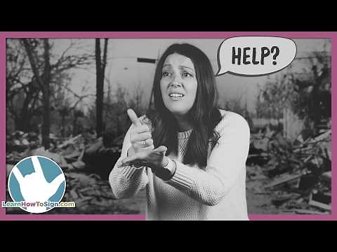 Learn Essential ASL for Disaster Relief: Emergency Management Signs