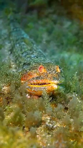 The Diamond Lizardfish (Synodus synodus) Many impressive teeth but this fish is harmless to humans. Master of ambush making it one of the most fearsome predator of small reef fauna. #diving #fishing #ocean #oceanlife | Underwater Life