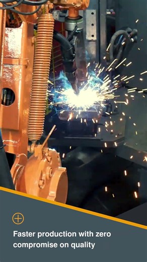 Automated Robotic Welding Process for Cable Supports | Smart Manufacturing