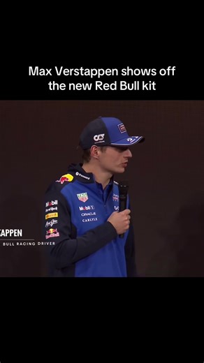 Max Verstappen Unveils Red Bull's 2026 Team Kit