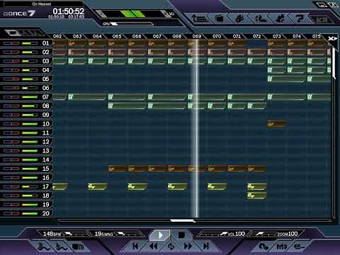 eJay Dance 7 Virtual Music Studio - On Heaven - Windows 10 Compatible.