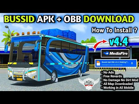 How to add APK+OBB in Bus Simulator Indonesia | v4.4 | Mod Apk Obb Bussid Instalation v4.4 | 2025