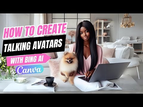 Bring Avatars to Life: How to Create Talking Avatars with Bing AI and Canva #canva #bingai #ai
