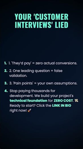 Your 'Customer Interviews' Lied #ad (Verify Info)