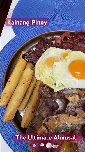 Ultimate Filipino Almusal Platter 🇵🇭 | Best Pinoy Breakfast with Tocino, Longganisa, Tuyo & More!