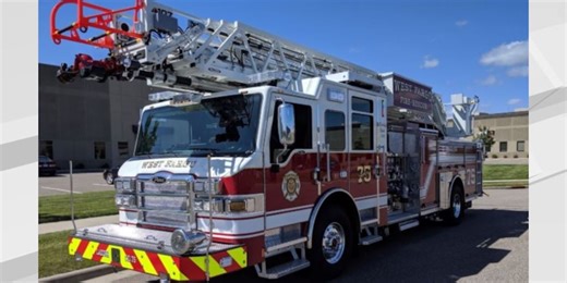 Fire truck involved in crash while responding to call in West Fargo