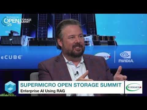 Enterprise AI Using RAG - Supermicro Open Storage Summit Session 8