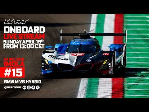 LIVE - FIA WEC 2026 - Imola - Onboard #15 BMW M Hybrid V8 (BMW M Team WRT) - Part 2/2