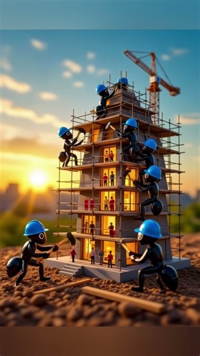 Ants are AMAZING Little Builders 🐜🏗️