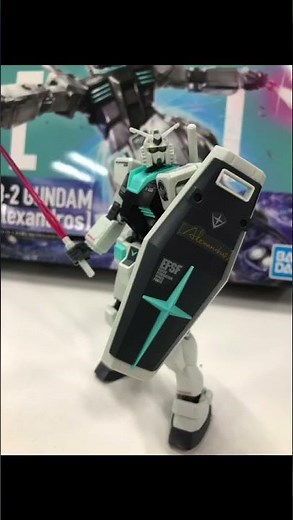 [Alexandros] 「閃光」好評配信中 オリジナル・ガンプラをスタッフが作ってみた HG 1/144 RX-78-2 GUNDAM Ver.[Alexandros] #shorts
