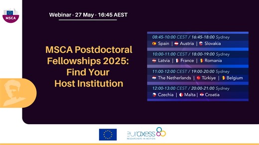 MSCA Postdoctoral Fellowships 2025: Find Your Host Institution