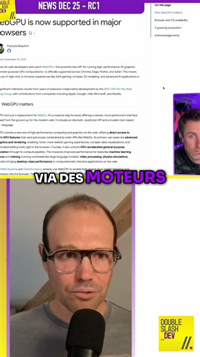 WebGPU : Faire tourner un model IA dans votre navigateur!