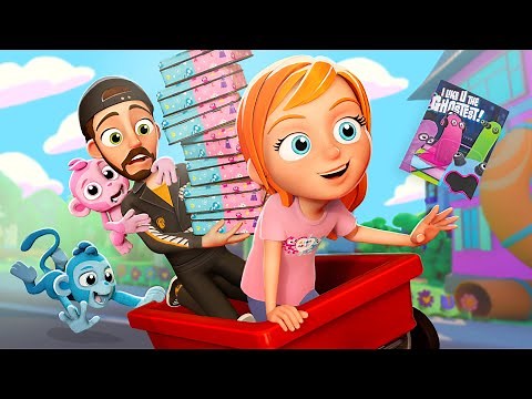 DELiVERY DAD to the RESCUE!! Adley makes Valentines Surprises for neighbor Niko Navey and Mom 💌