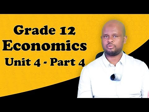 Grade 12 Economics Unit 4 Macroeconomic Policy Instruments Part 4