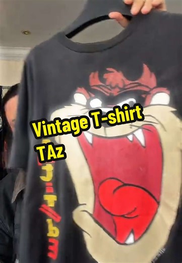 Exploring a Vintage T-Shirt from the 90s TAZ Collection